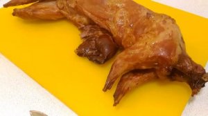 Кролик горячего копчения в домашних условиях