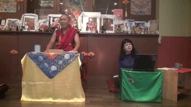 Семинар с геше Джампой Дакпой по Базовой программе 12.11.2016 часть 2 смотреть онлайн