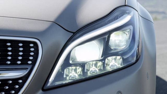 Mercedes Benz CLS 400 Blue TEC 2014 Внешний дизайн | Кадры дизайна интерьера смотреть онлайн