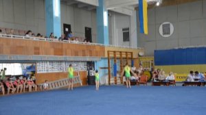 Спортивная акробатика Чемпионат Украины 2013 Женская тройка