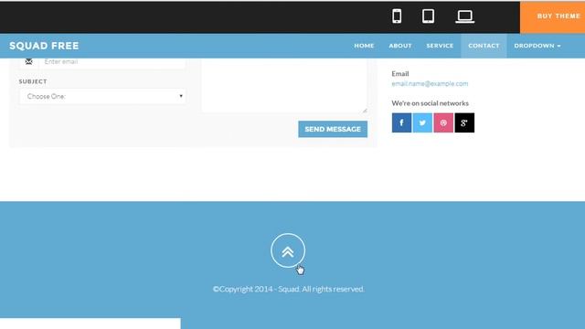 Squadfree – Free Bootstrap template for creative смотреть онлайн