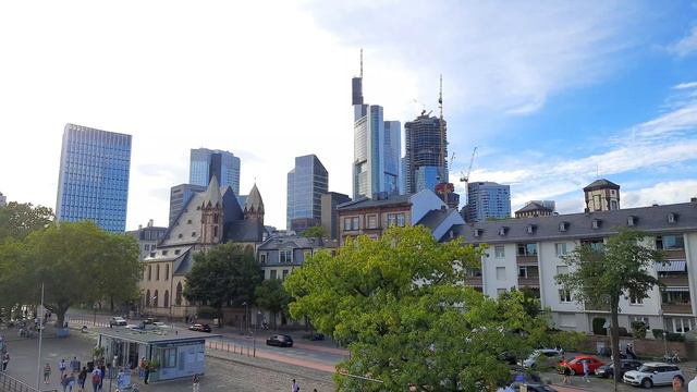 [4K] FRANKFURT Germany Walking Tour | Römerberg Frankfurt