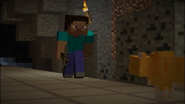 Ты похож на кота, хочу забрать тебя домой мем Minecraft смотреть онлайн