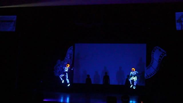 Театр рук и танец с иллюминациями смотреть онлайн