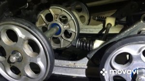 Что происходит с подшипниками катков снегохода, пример замены подшипников на снегоходе Ямаха