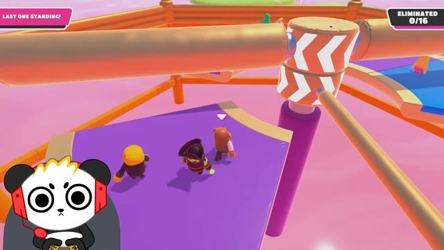 FALL GUYS! The Funniest Falls! Let’s Play Fall Guys with Combo Panda & Alpha Lexa смотреть онлайн