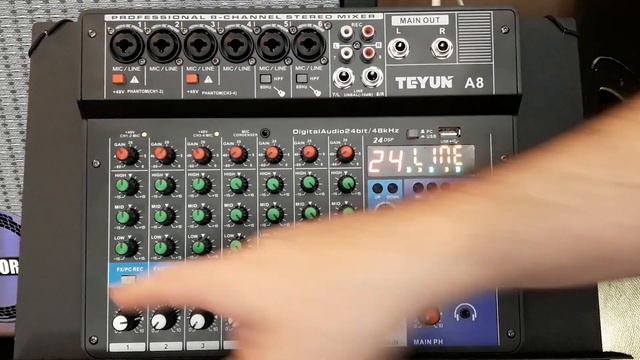MESA de SOM e INTERFACE DE ÁUDIO TEYUN A8 - Saiba TUDO dessa excelente opção! смотреть онлайн