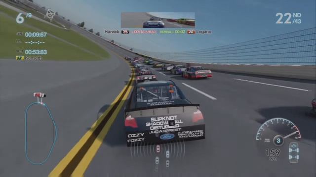 NASCAR The Game: Inside Line - Race at Talladega (Race Filled with EPIC FAILS) смотреть онлайн