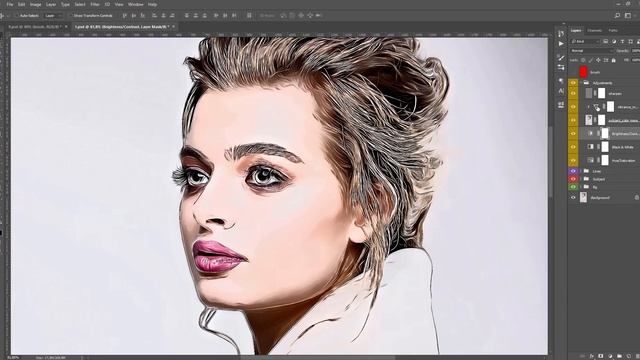 Cartoon - Photoshop Action Tutorial смотреть онлайн