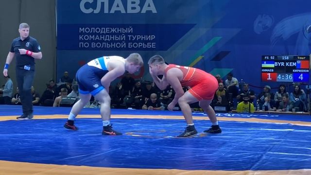 Финал 92 кг Нимаев Аюр (Бурятия) - Кириллов Иван (Кемерово) смотреть онлайн