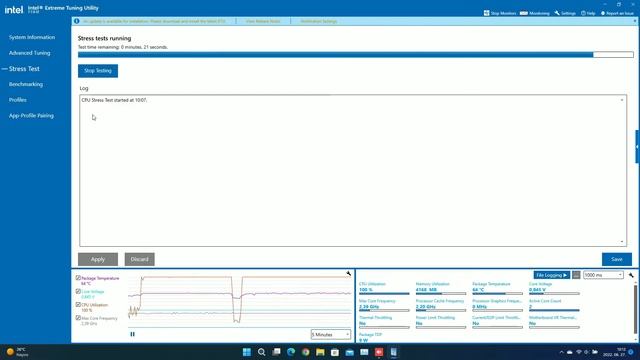 Intel Extreme Tuning Utility (Intel XTU) 7.7.0.12 смотреть онлайн