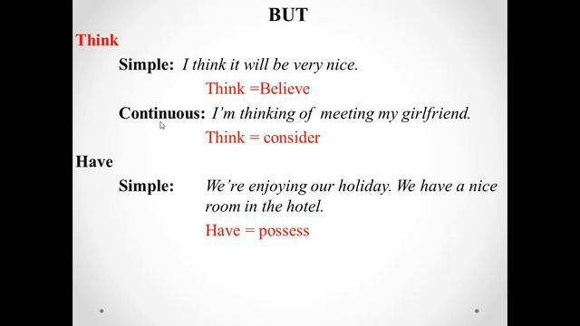Verbs with present Continuous and Present Simple 😊😊😊 смотреть онлайн