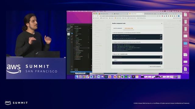 AWS Summit SF 2022 - AWS Amplify: Visually build extensible, full-stack apps faster on AWS (FWM201) смотреть онлайн