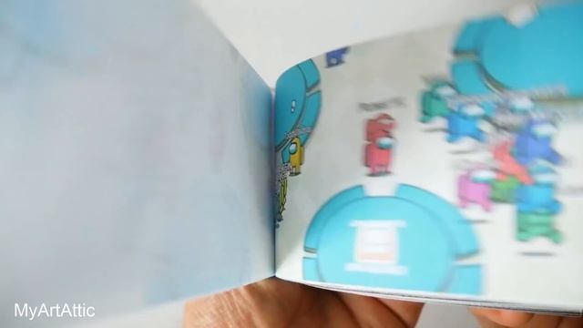 Among Us - 100 PLAYERS - FlipBook Animation смотреть онлайн