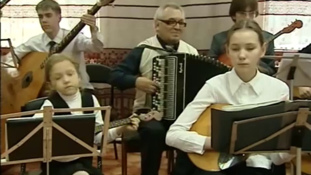 Е. Простомолотов. Оркестр 'РУССКИЕ УЗОРЫ' г. Алматы (6). 02.02.2014 г. смотреть онлайн