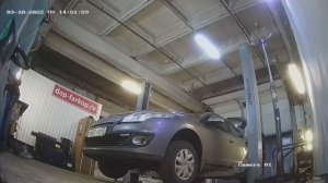 Установка фаркопа на Renault Megane III 2012 год. MOTODOR, арт. 91708-A