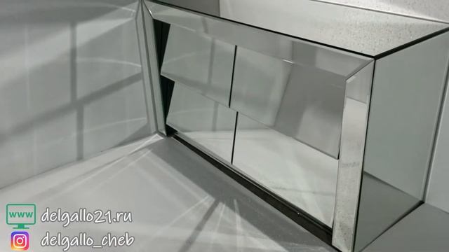 Изготовление. Зеркальная мебель- зеркальный комод смотреть онлайн
