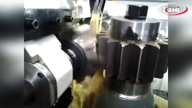 Фрезерование прямозубых шестерён на зубофрезерном станке Kalibo Y31 смотреть онлайн
