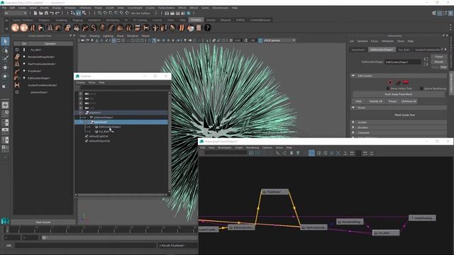 Ornatrix Maya: Operators and DG nodes смотреть онлайн