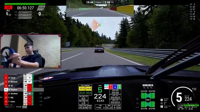 Стрим по ACC! Вкатываем BMW в SPA! Фармим SA , чтобы пойти на LFM! смотреть онлайн