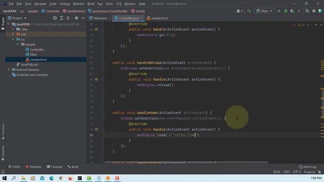 JavaFX 15 Tutorial 47 - WebView, WebEngine and WebHistory 2-3 смотреть онлайн