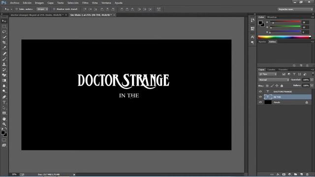 DOCTOR STRANGE in the MULTIVERSE of MADNESS Estilo de Texto con || Photoshop || смотреть онлайн