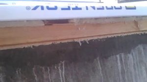 Установка пластиковых окон на очень тонкую стену.