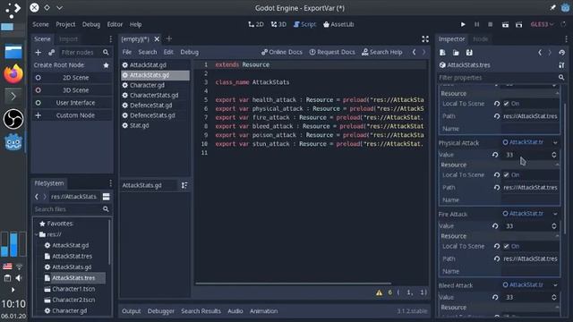 Godot. "Local to scene" properties sync смотреть онлайн