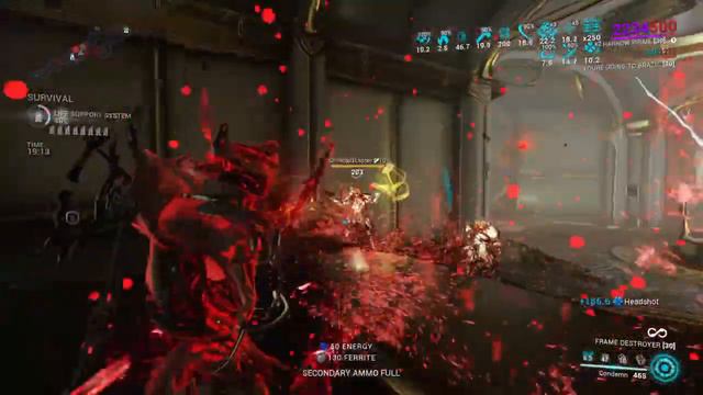 Warframe Conjunction Survival Steel Path 40 minutes смотреть онлайн