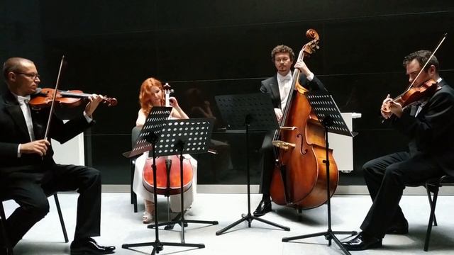 George Gershwin - Summertime - string quartet (2 violins, cello & double bass) смотреть онлайн