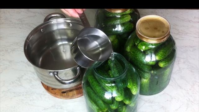 МАРИНОВАННЫЕ ОГУРЦЫ " ПО - ПОЛЬСКИ" хрустящие и очень вкусные смотреть онлайн