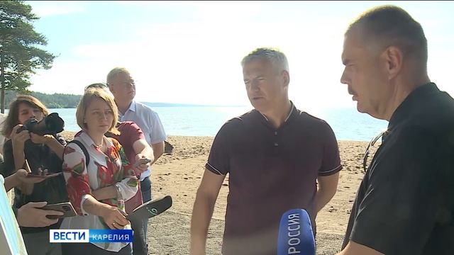 Администрация Петрозаводска разрабатывает проект нового места отдыха в "Песках" смотреть онлайн