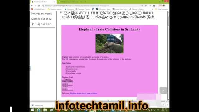 GIT Online Exam Model Paper 1 HTML Tamil смотреть онлайн