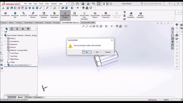 How to Add Toolbox Library In SolidWorks смотреть онлайн