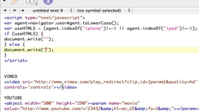 Embed HTML5 Video for iPad смотреть онлайн