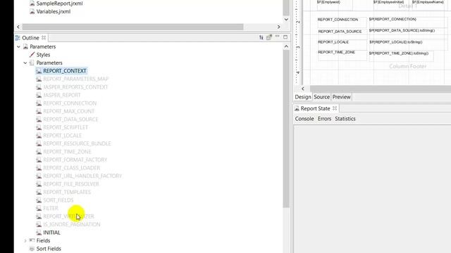 JasperSoft Parameters Properties and Usage смотреть онлайн