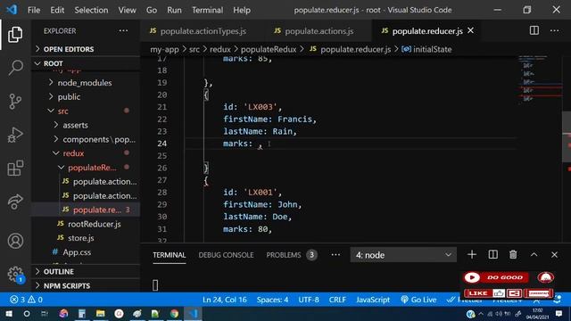 Display an Array of Data with React Hooks and Redux for beginners - React Micro Project смотреть онлайн