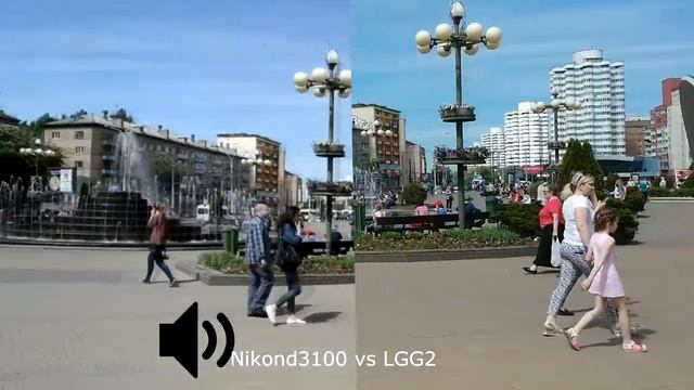 Nikon d3100 vs LG G2 смотреть онлайн