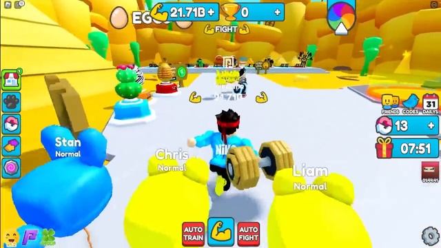 Ağırlık Kalırıyoruz Ama Oyun Sanki Arm Wrestle Simulator ? Roblox Deadlift Simulator ? смотреть онлайн