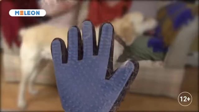 Перчатка для вычесывания шерсти домашних животных True Touch смотреть онлайн
