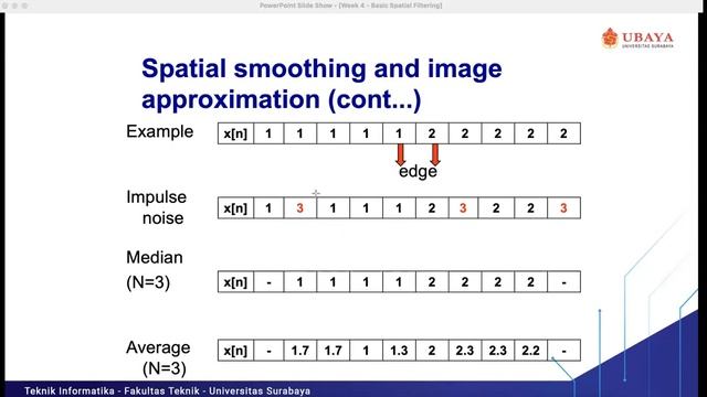 DIP Week 4 KP A - Basic Spatial Filtering смотреть онлайн