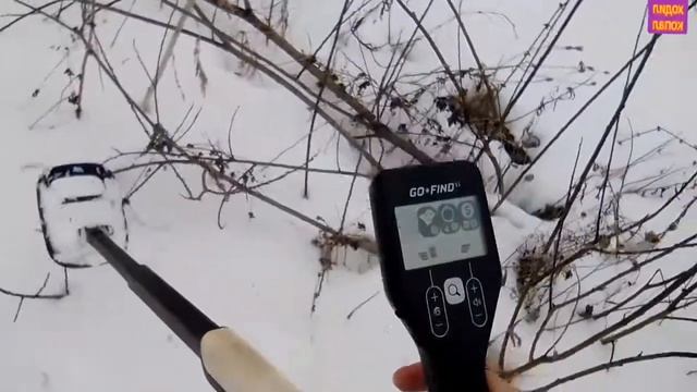 Minelab Go Find 11 реакция под ЛЭП.