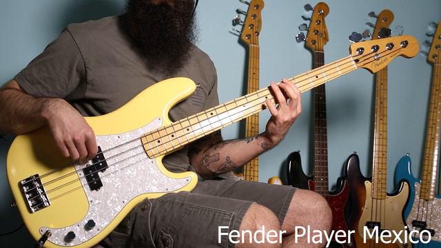 Five Fender Precision Basses Test смотреть онлайн