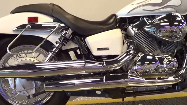 2009 HONDA SHADOW 750 SPIRIT-ONE OWNER-LOW MILES-UPGRADES-WARRANTY-EXCELLENT смотреть онлайн