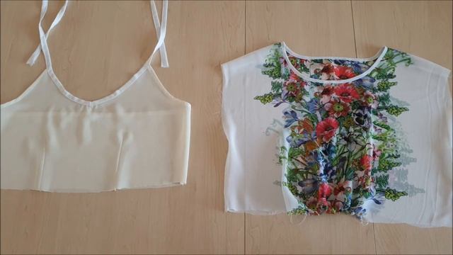 Как сшить ПЛАТЬЕ ИЗ ШИФОНА на подкладке. смотреть онлайн