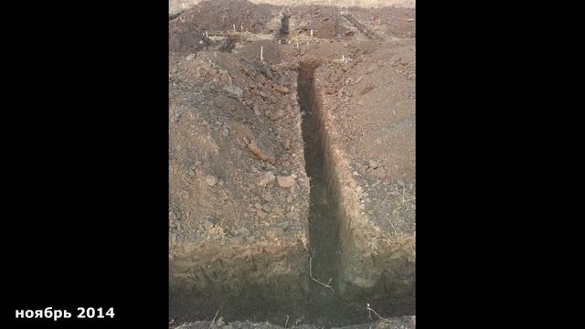 Как мы сделали фундамент под дом и что с ним стало после морозов. Ленточный / без опалубки смотреть онлайн