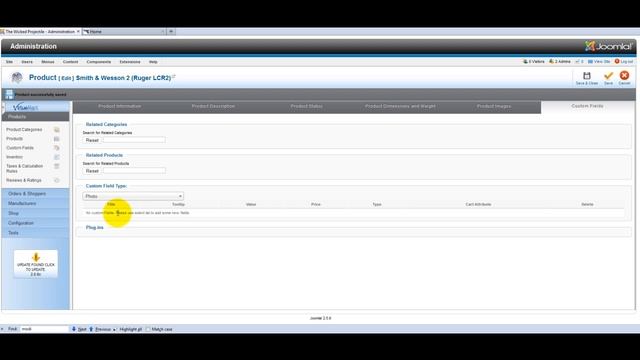 How To Add A New Product & Image To Virtuemart 2.0 + in Joomla 2.5 Website смотреть онлайн