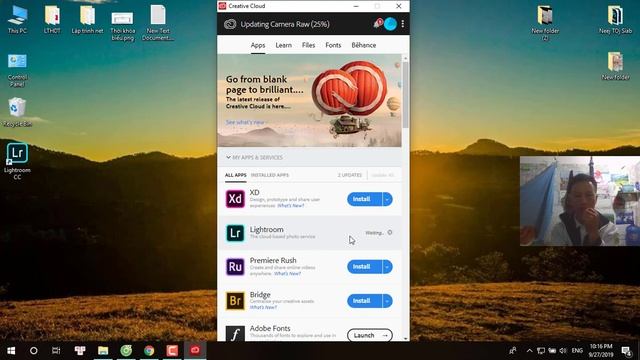 Qhia Installing + Update Adobe Photoshop Lightroom CC 2019 x64 bit «28/9/2019» смотреть онлайн
