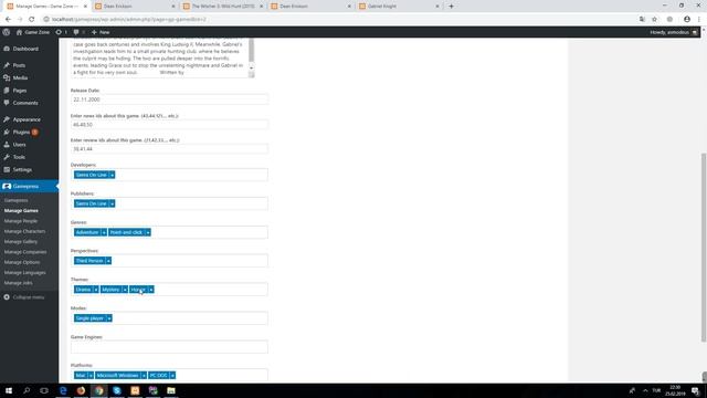 Gamepress - Wordpress Game Database Plugin смотреть онлайн