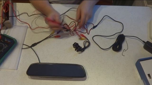 Автомобильное зеркало заднего вида со встроенным дисплеем (монитором). (Алиэкспресс)№3 смотреть онлайн